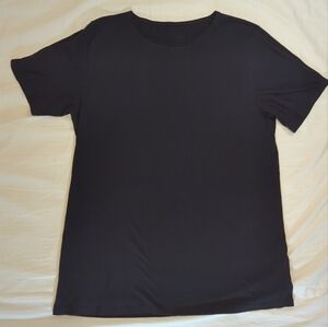 ALO Yoga Women's Black Shirt Round Neck Size Large